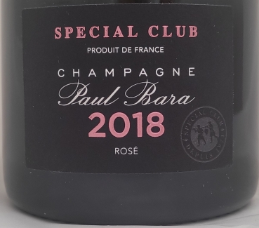 Paul Bara Special Club 2018 Rosé Grand Cru Extra Brut, AC Champagne, Schaumwein rosé, trocken, 0,75l